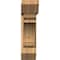 Ekena Millwork Olympic Slat Smooth Bracket w/ Offset Brace, Western Red Cedar, 7 1/2"W x 28"D x 28"H BKT0806X28X28OLY06SWR - alternate 3